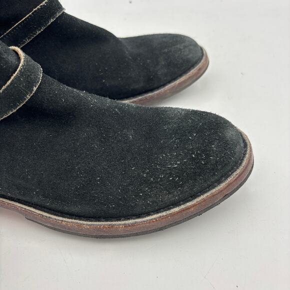 MOMA Italian Suede Leather Ankle Zip Boots Men\'s 44.5 US 11.5 main image 4
